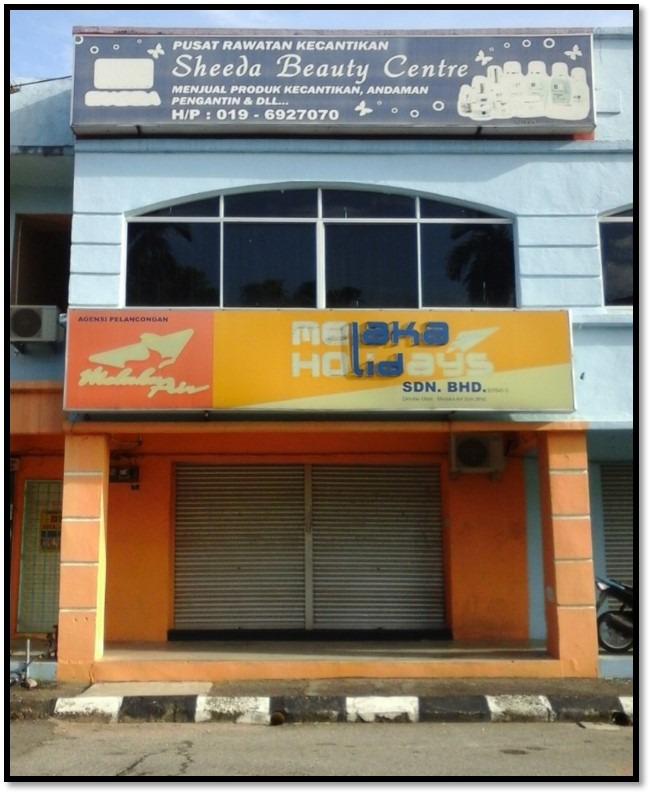 No.10, Taman Tasik Utama, 75450, Ayer Keroh, Melaka